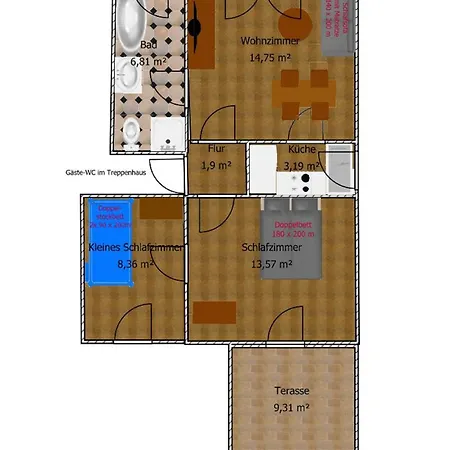 Weissbach - Haus Hilda Lejlighed *